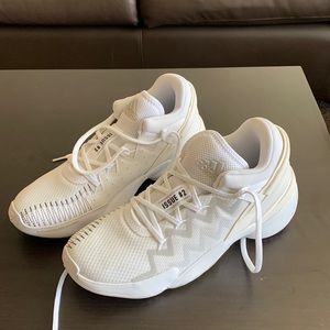 D.O.N Adidas Basketball shoe white size 9.5 mens